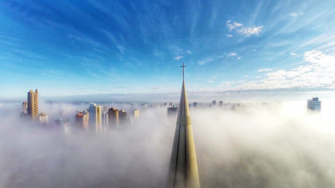 Потрясающие фотографии со всего мира, сделанные с помощью дронов