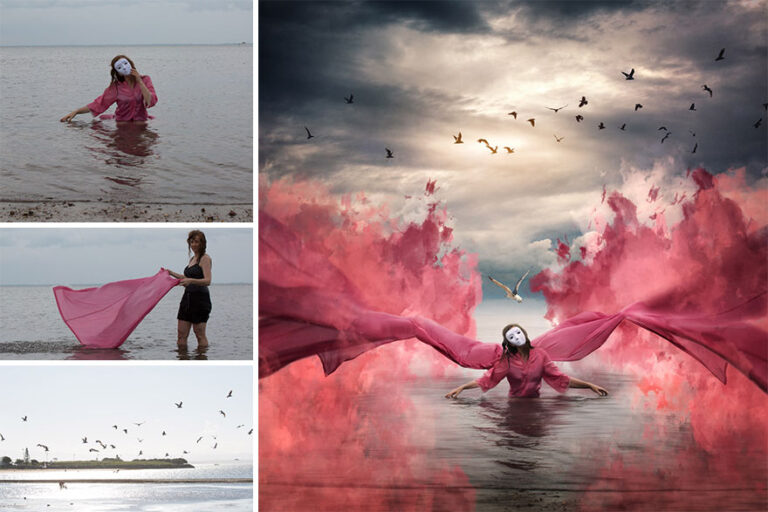 Фотограф показывает, как она использует Photoshop, чтобы сделать фантастические изображения